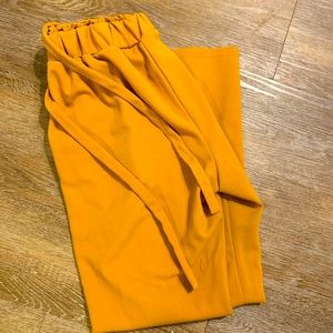 Soho Apparel Mustard Colored Casual Pants